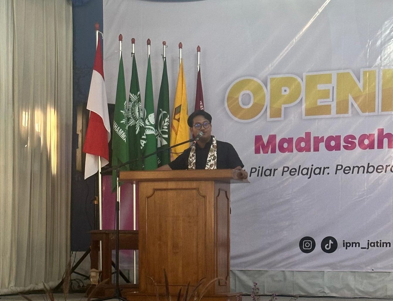 Tutup Madrasah Madani, Hengki Pradana Berharap Kader IPM Menjadi Poros Pelajar di Daerahnya