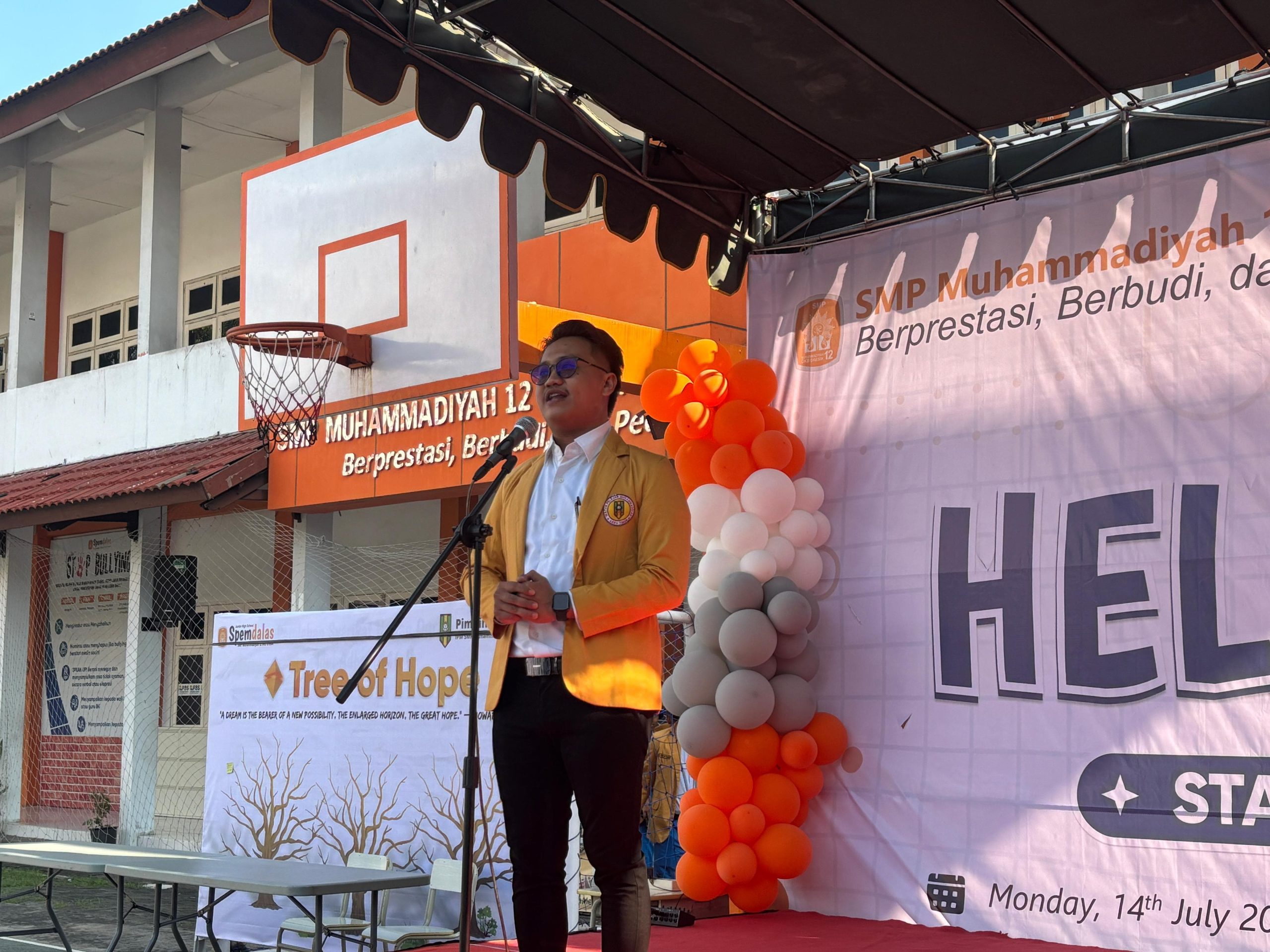 Ketua Umum PW IPM Jawa Timur Ajak Pelajar Muhammadiyah Bergembira dan Berdampak dalam Fortasi 2025 di Spemdalas